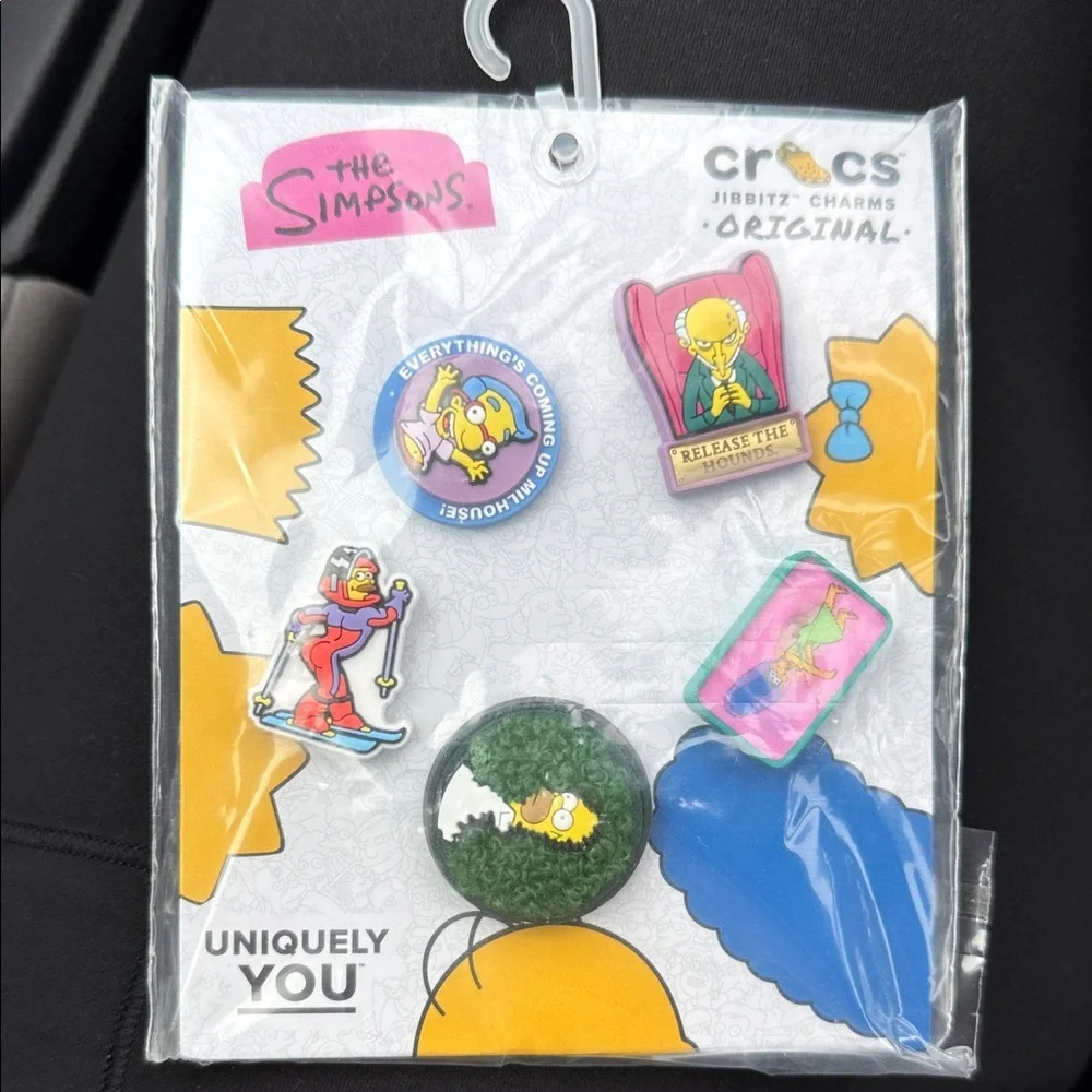 CROCS The Simpsons Jibbitz Charms Set - Multicolor
